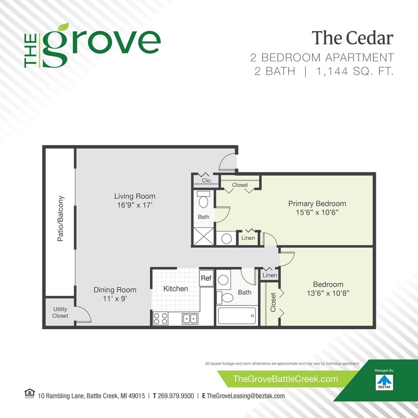 Floor Plan - The Cedar