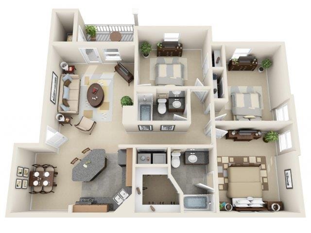 Floor Plan - The Anson