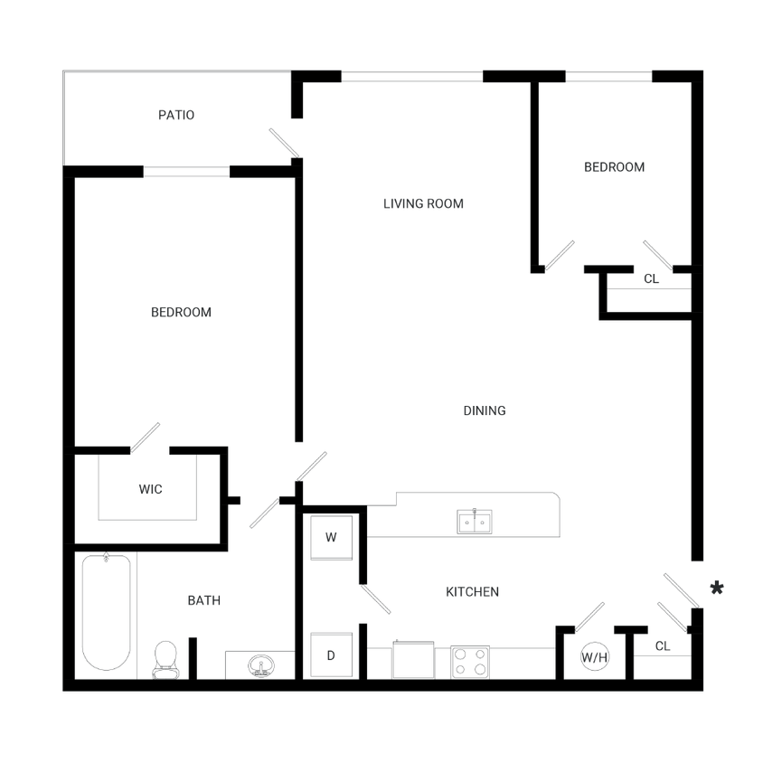 Floor Plan - Lavendar