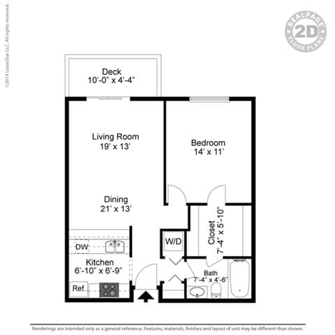 Floor Plan - A1 Renovated