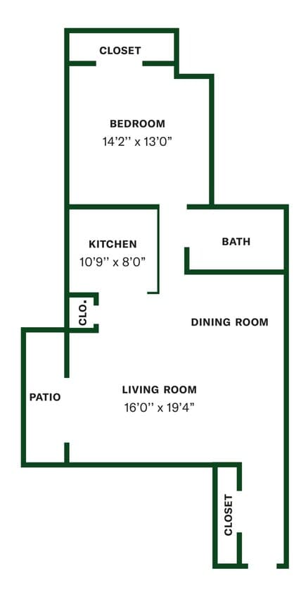 1 Bed 1 Bath B – Sweetbay - 1 Bed 1 Bath B – Sweetbay