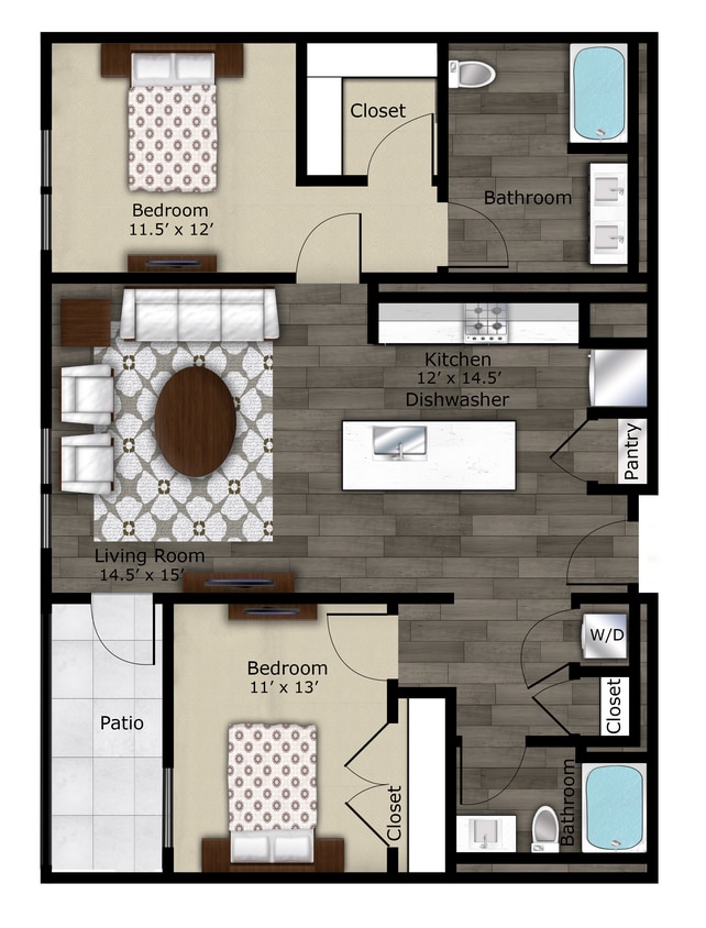 A807-ENLARGED-PLANS-UNIT-B2-TYPE-A-Rev copy.jpg - 2 Bed