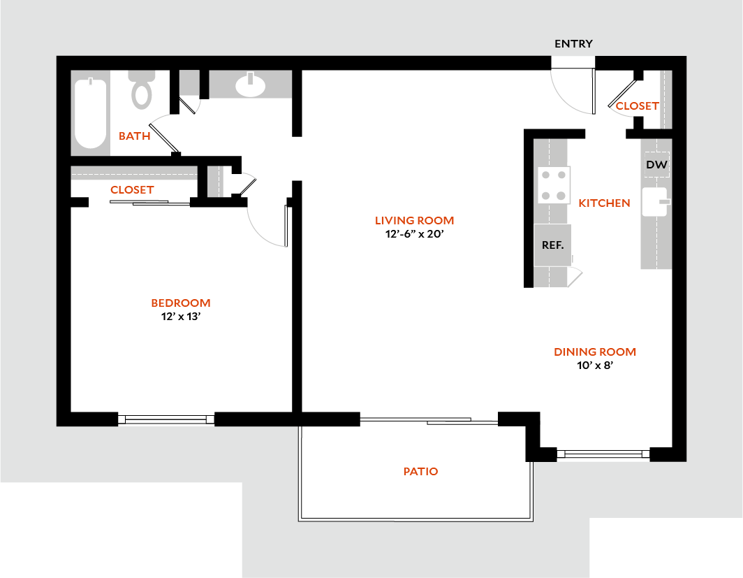 Floor Plan - 1ER