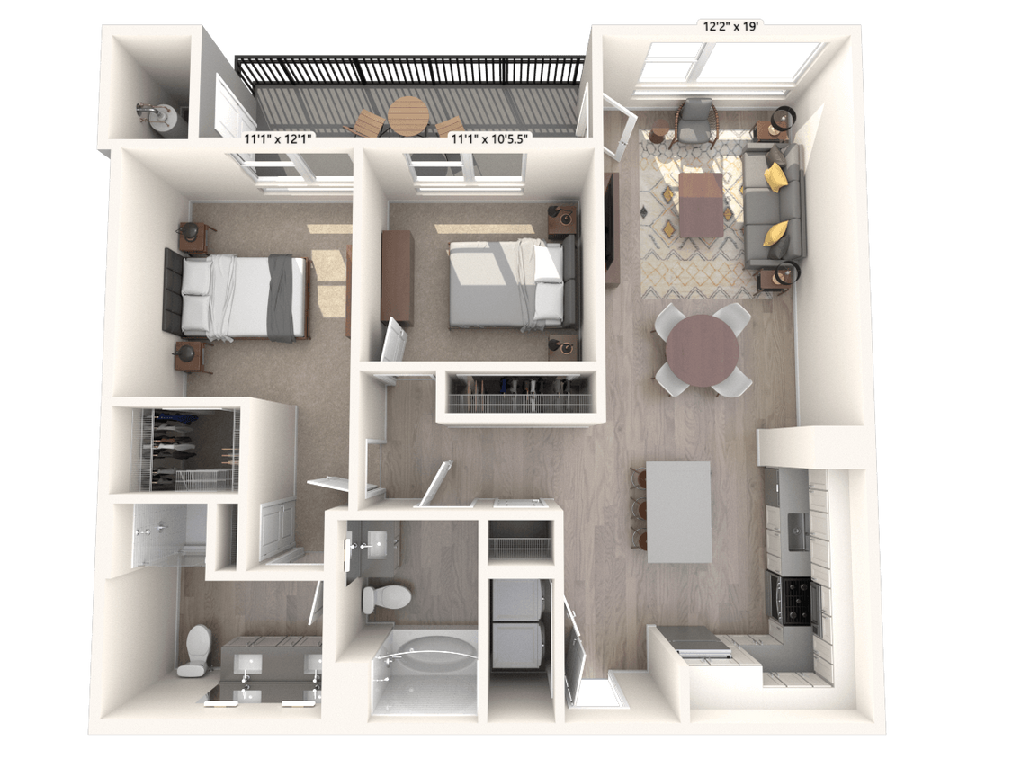 Floor Plan - B4-1074-1