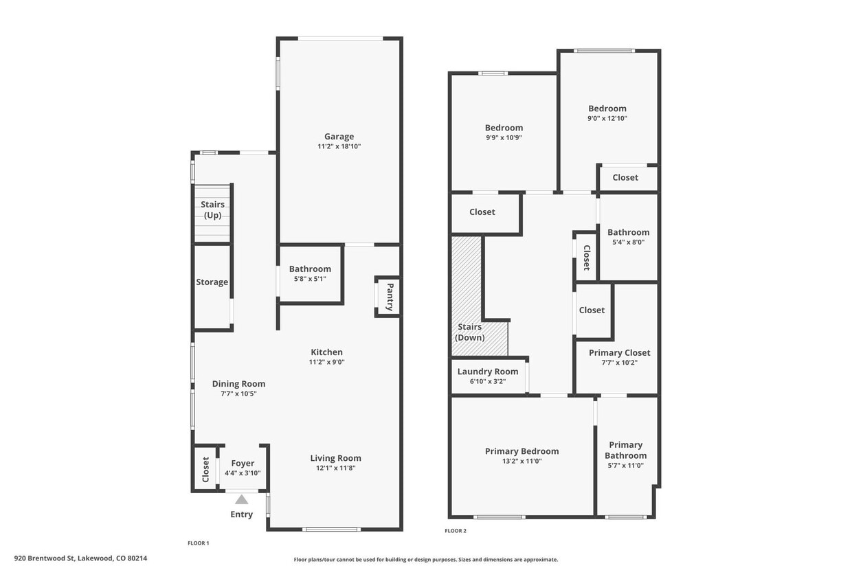 Floor Plan - Fern Hill Furnished Unit 