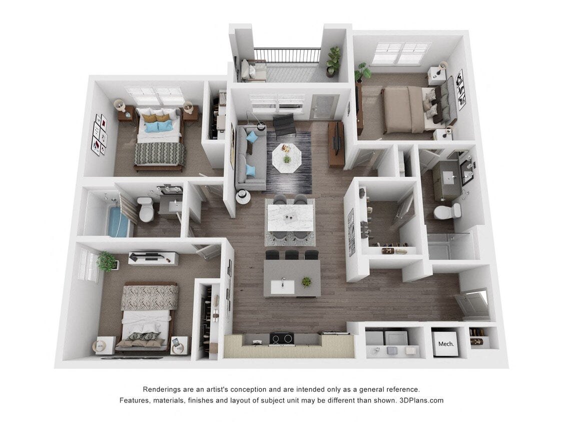 Floor Plan - The Suite (C1)