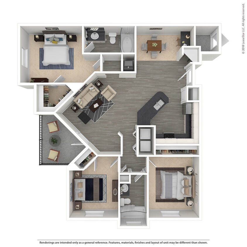 4230 Fairway Coyote Ridge - C1 Floor Plan - C1