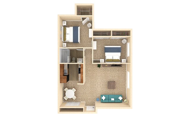 Floor Plan - The Jamestown