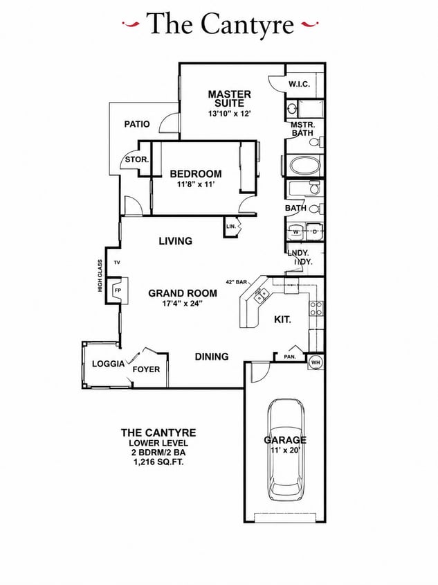 Floor Plan - Cantyre