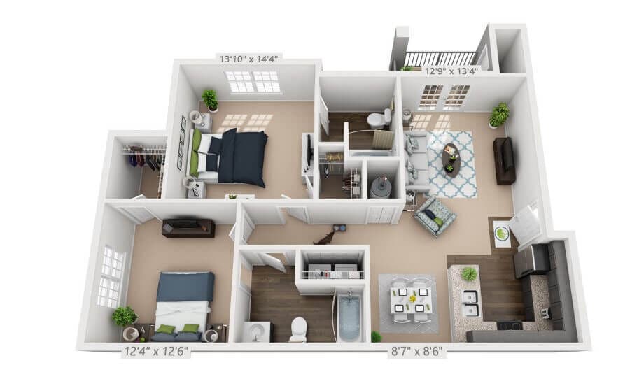 Floor Plan - The Troutman