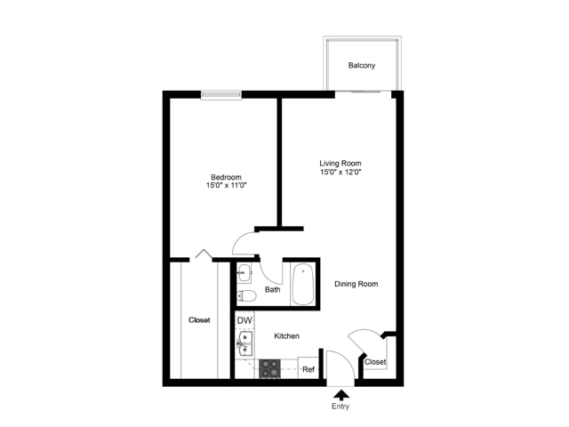 One Bedroom - One Bedroom