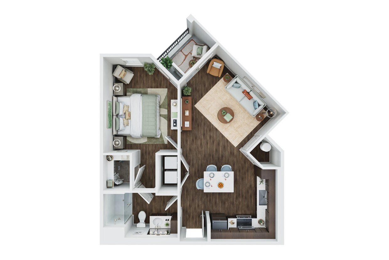 Floor Plan - The Aria