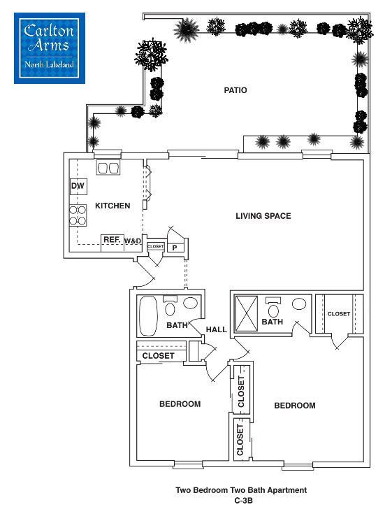 Floor Plan - C3B Upstairs
