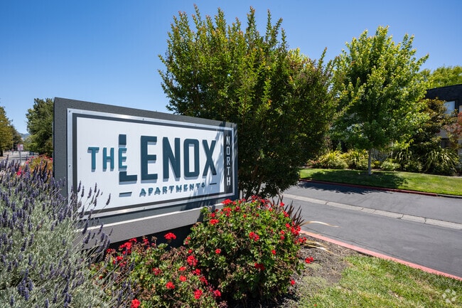 Monument Sign North - The Lenox