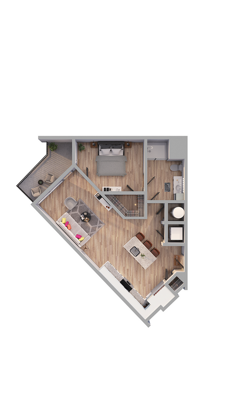Emerson at Montford Park - A2 Floor Plan - A2
