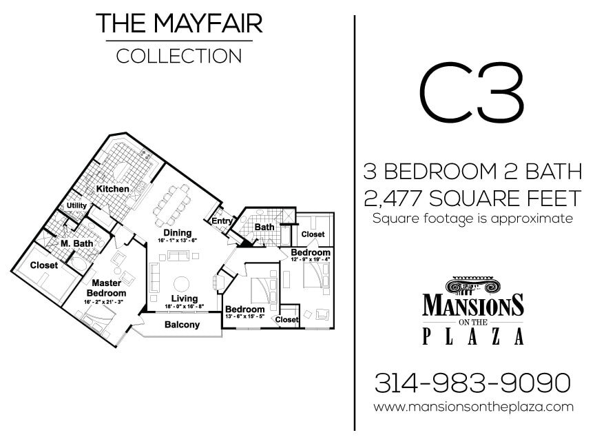 Floor Plan - Mayfair - C3