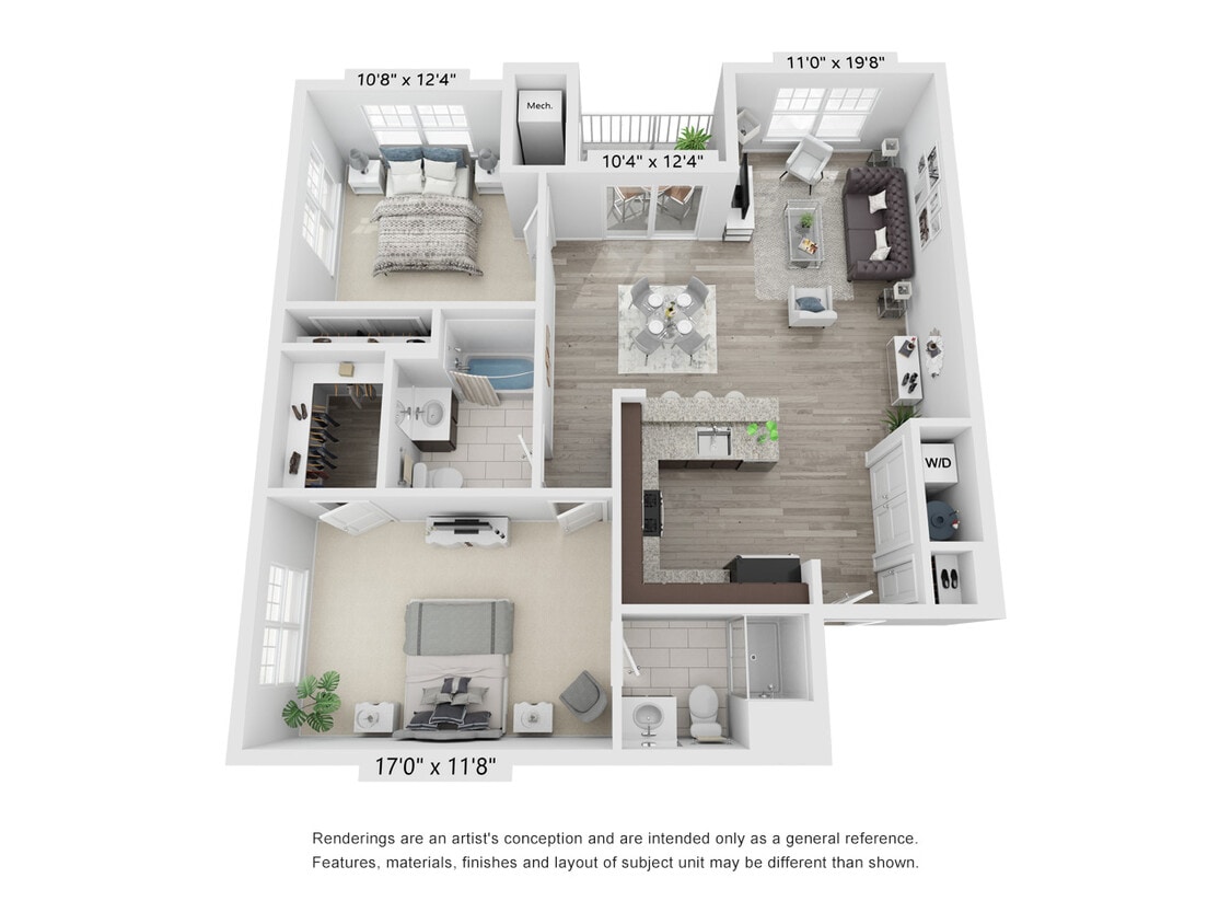 Floor Plan - The Barrington