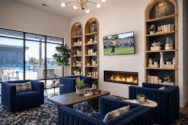 Inviting resident clubhouse with comfortable lounge seating, designed for connection and everyday relaxation. - Cypress Point