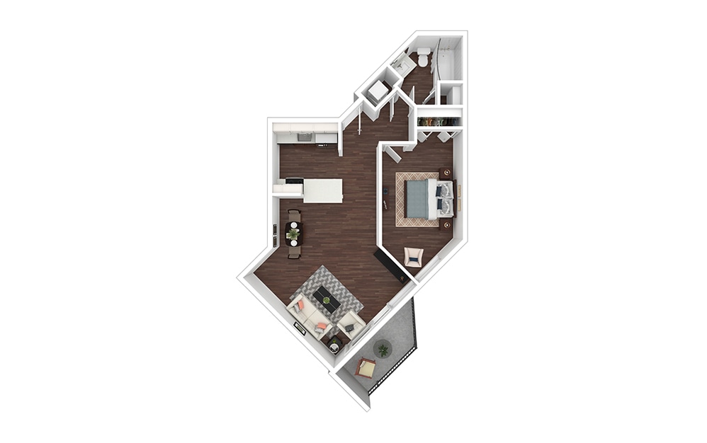Floor Plan - A5 - Renovated