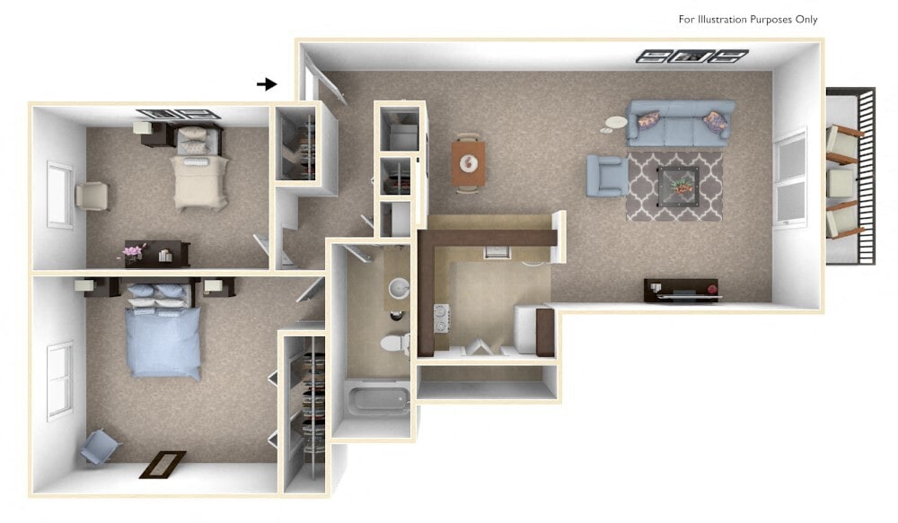 Floor Plan - Violet