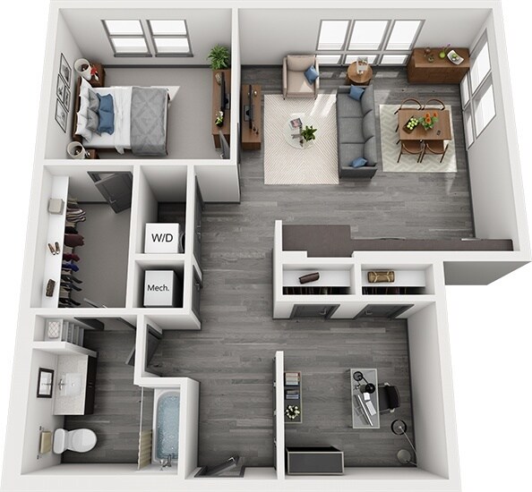 Floor Plan - Kentucky with Den