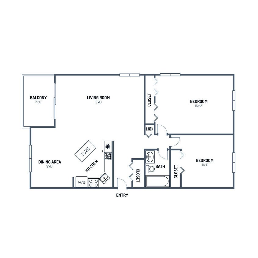 Floor Plan - S 2x1