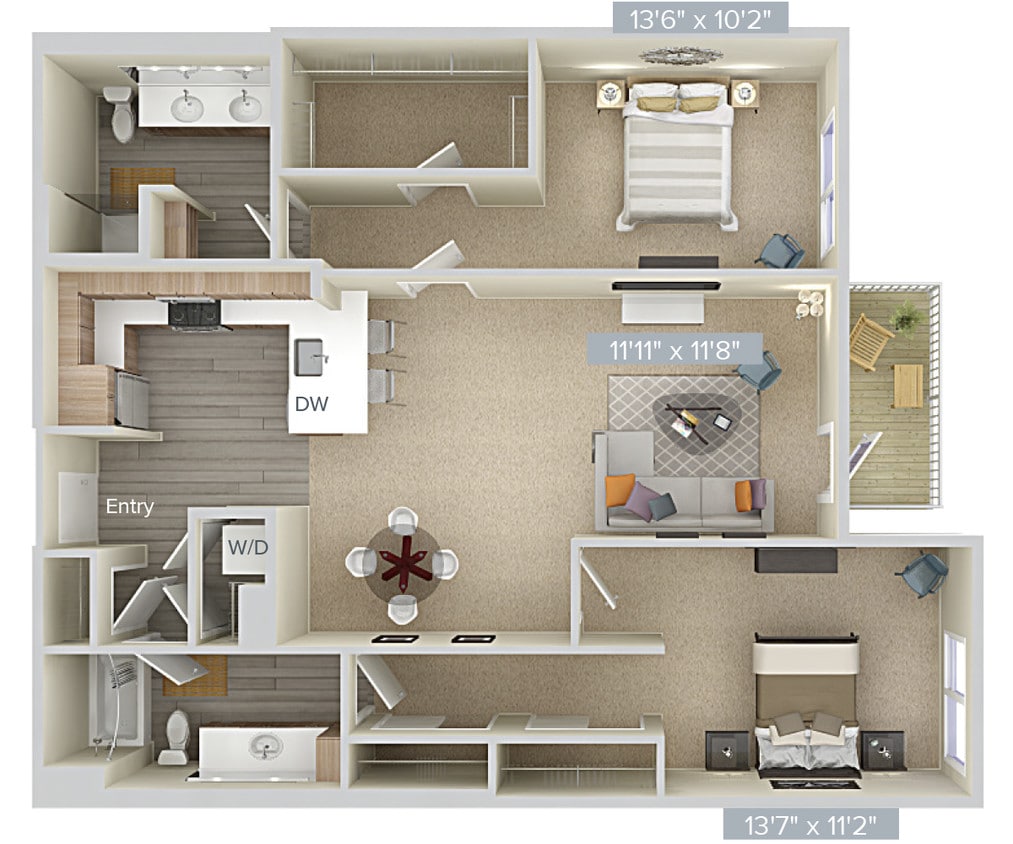 Floor Plan - B13-1300
