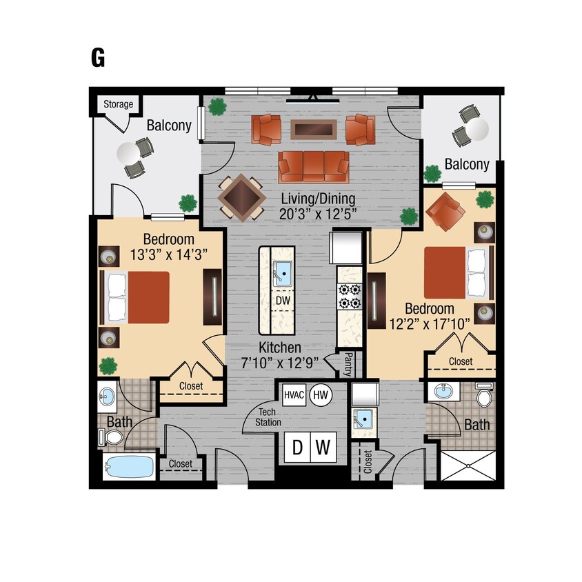 Floor Plan - G