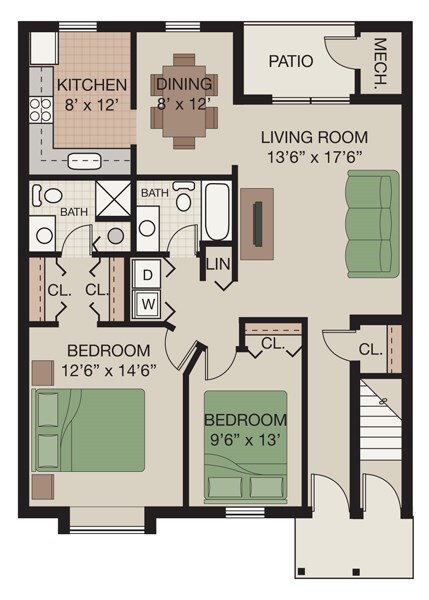 Floor Plan - Newport (first floor)
