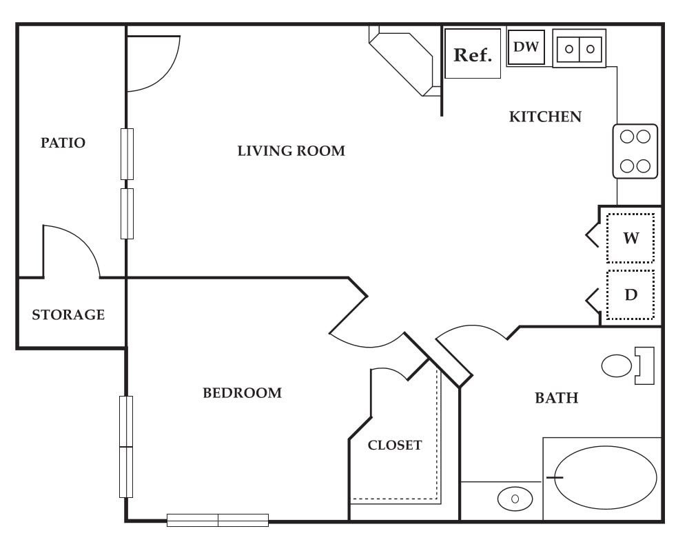 One Bedroom - One Bedroom