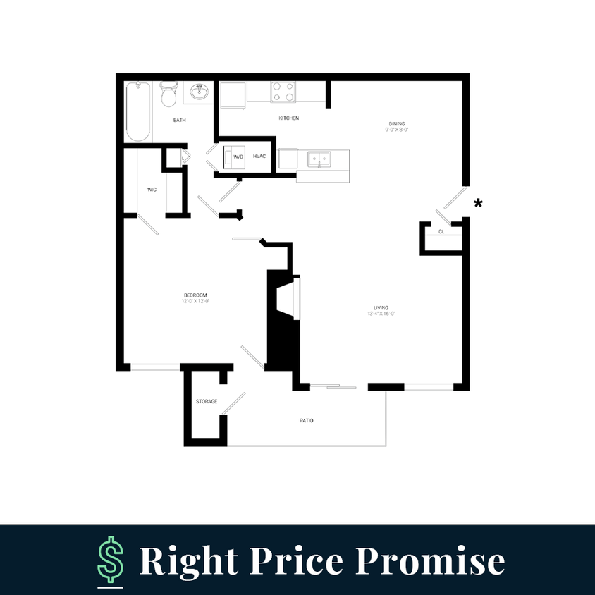 Floor Plan - The Jefferson