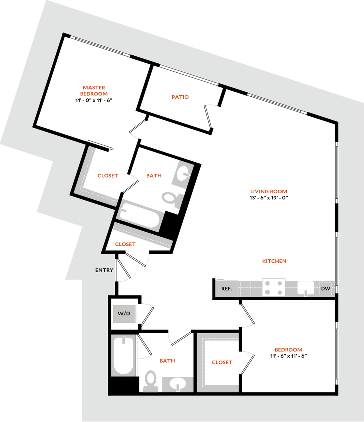 Floor Plan - Plan 2K