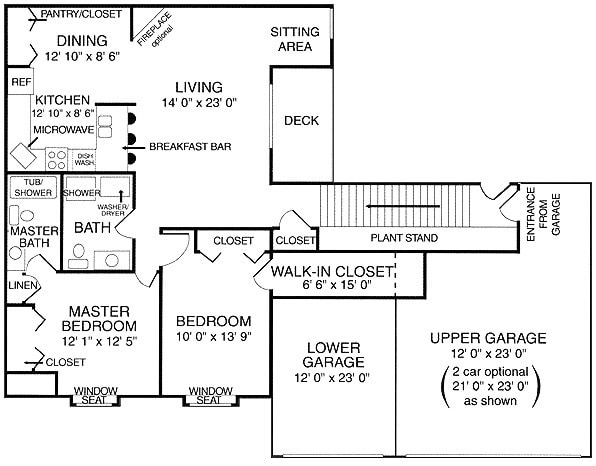 Floor Plan - South Side Upper