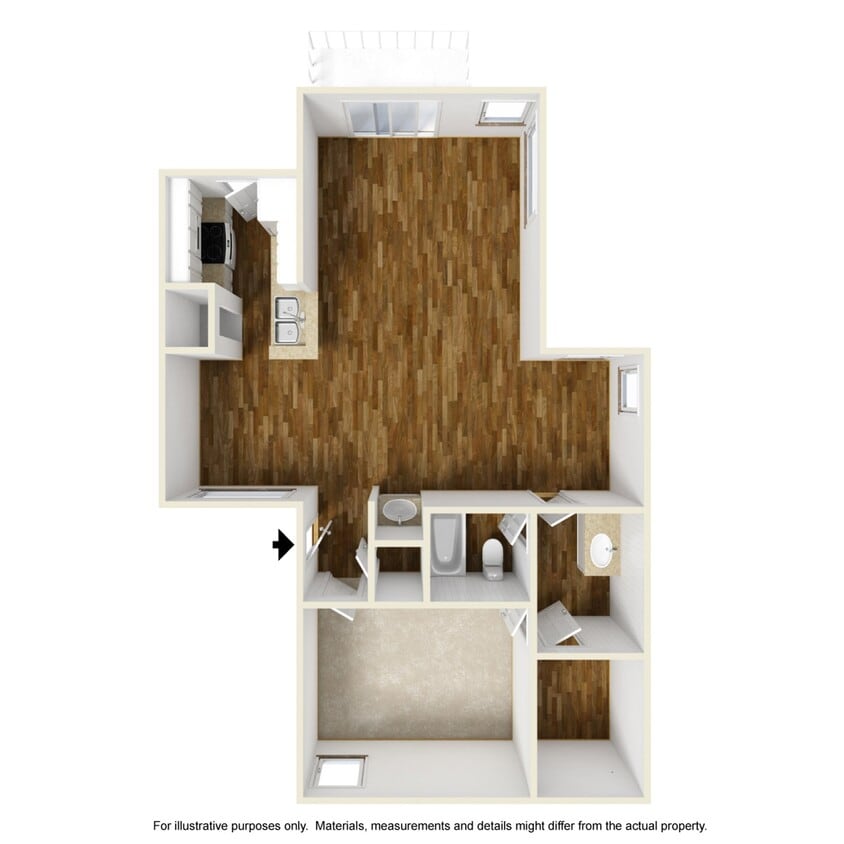 Floor Plan - Doral-A3