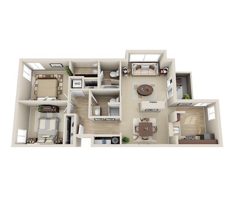 Floor Plan - Residence 10 Luxury