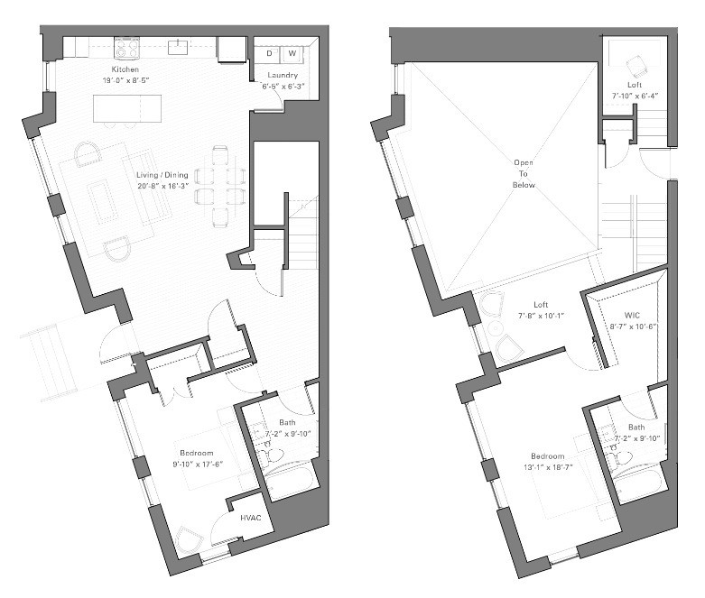 Lilidale Dw - Walkup floor plan Irvine Exchange - Lilidale Dw - Walkup