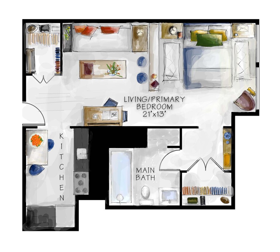 Floor Plan - Monet