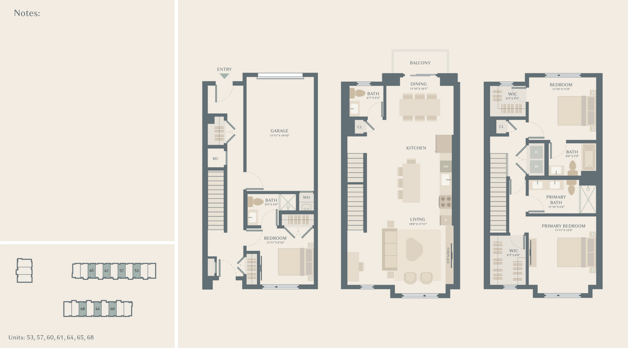 Floor Plan - Townhouse A