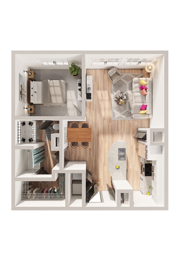 Legacy North - A1SR1`Floorplan - A1S
