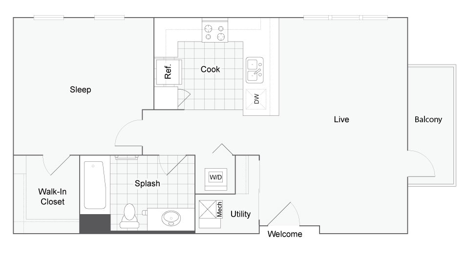 Floor Plan - The Highland