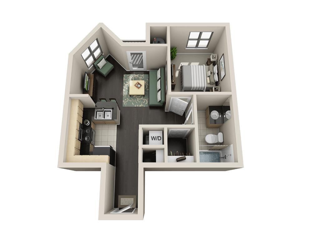 Floor Plan - A1B