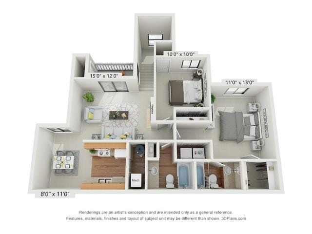 Floor Plan - THE CHELSEA UPPER