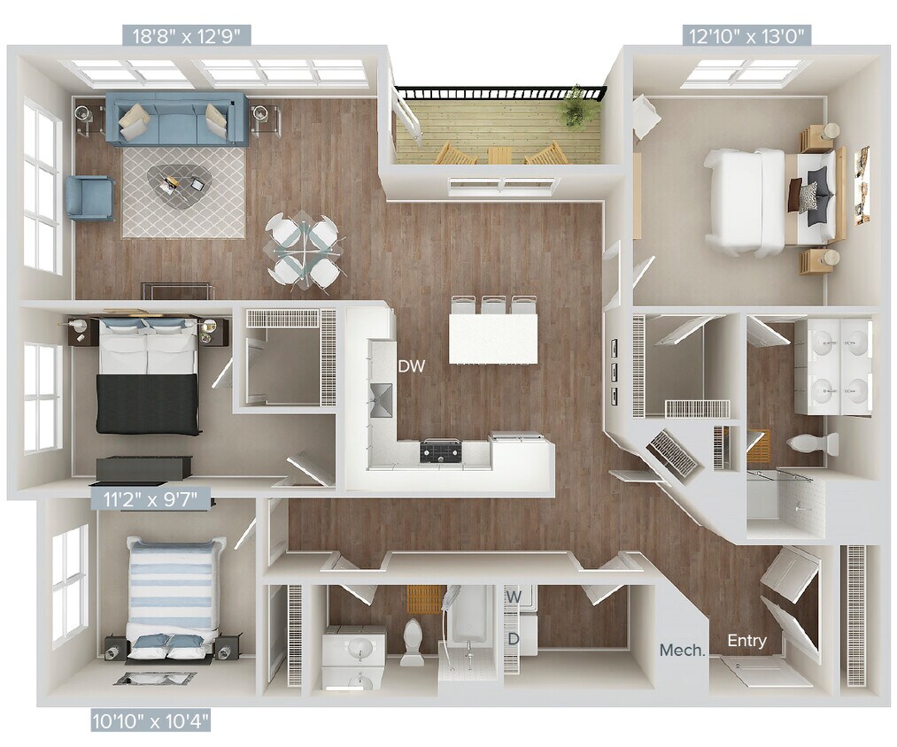 Floor Plan - C1A