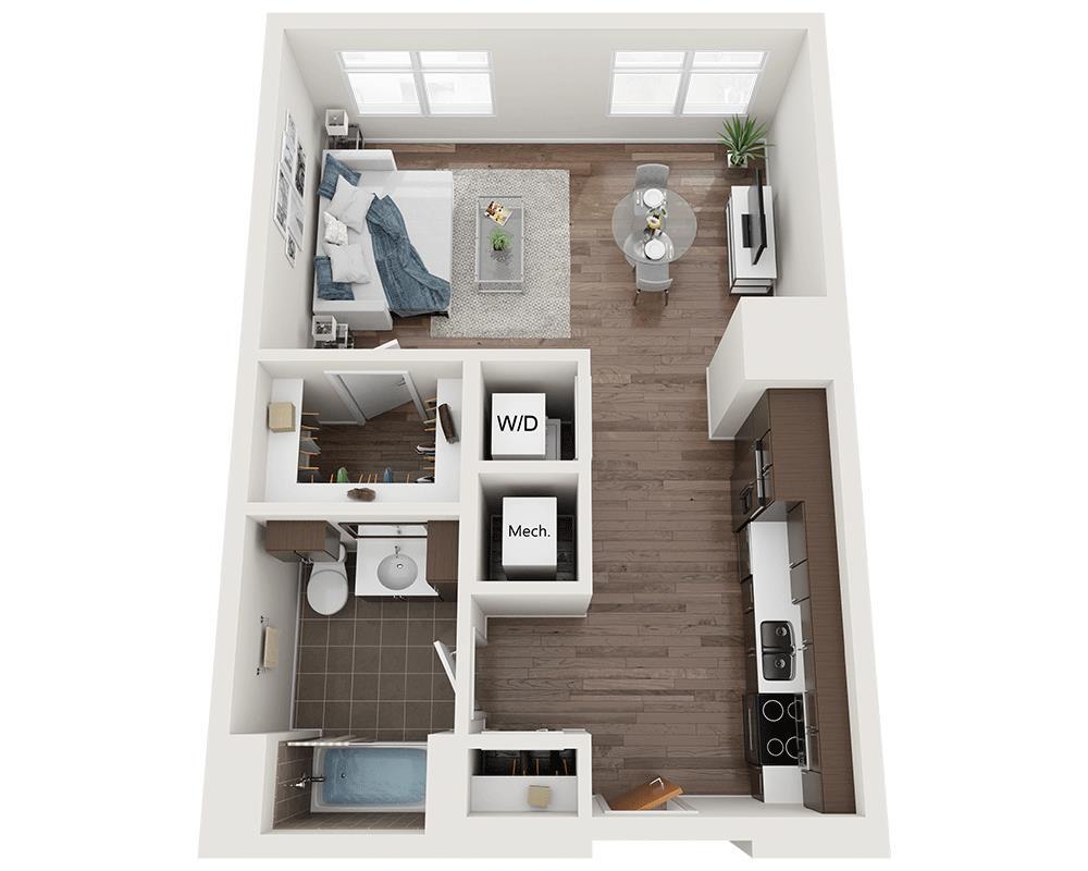 Floor Plan - Studio E1