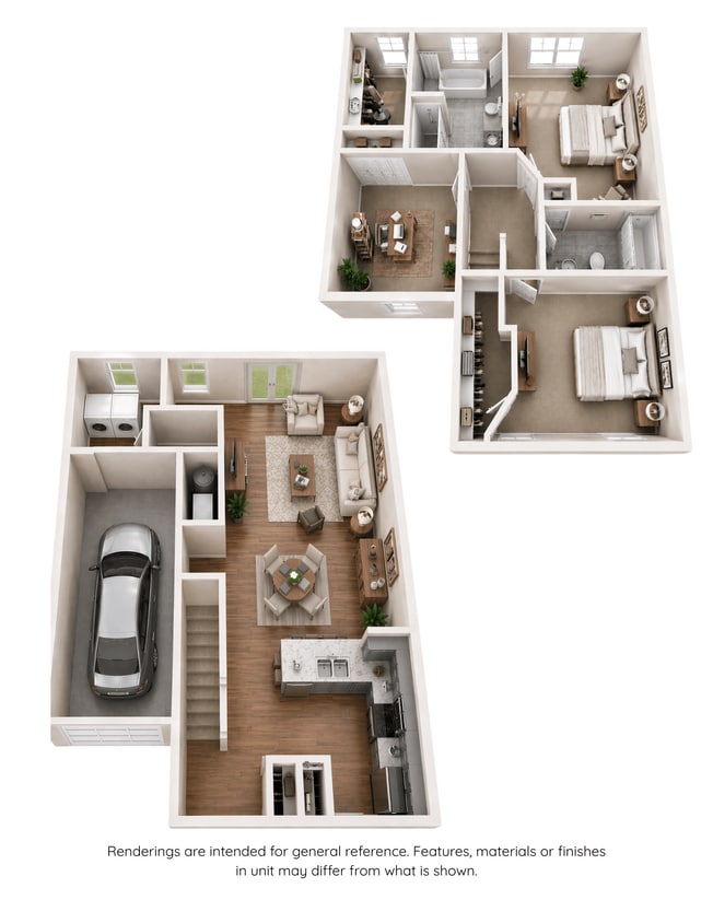 Floor Plan - C1 | Townhome