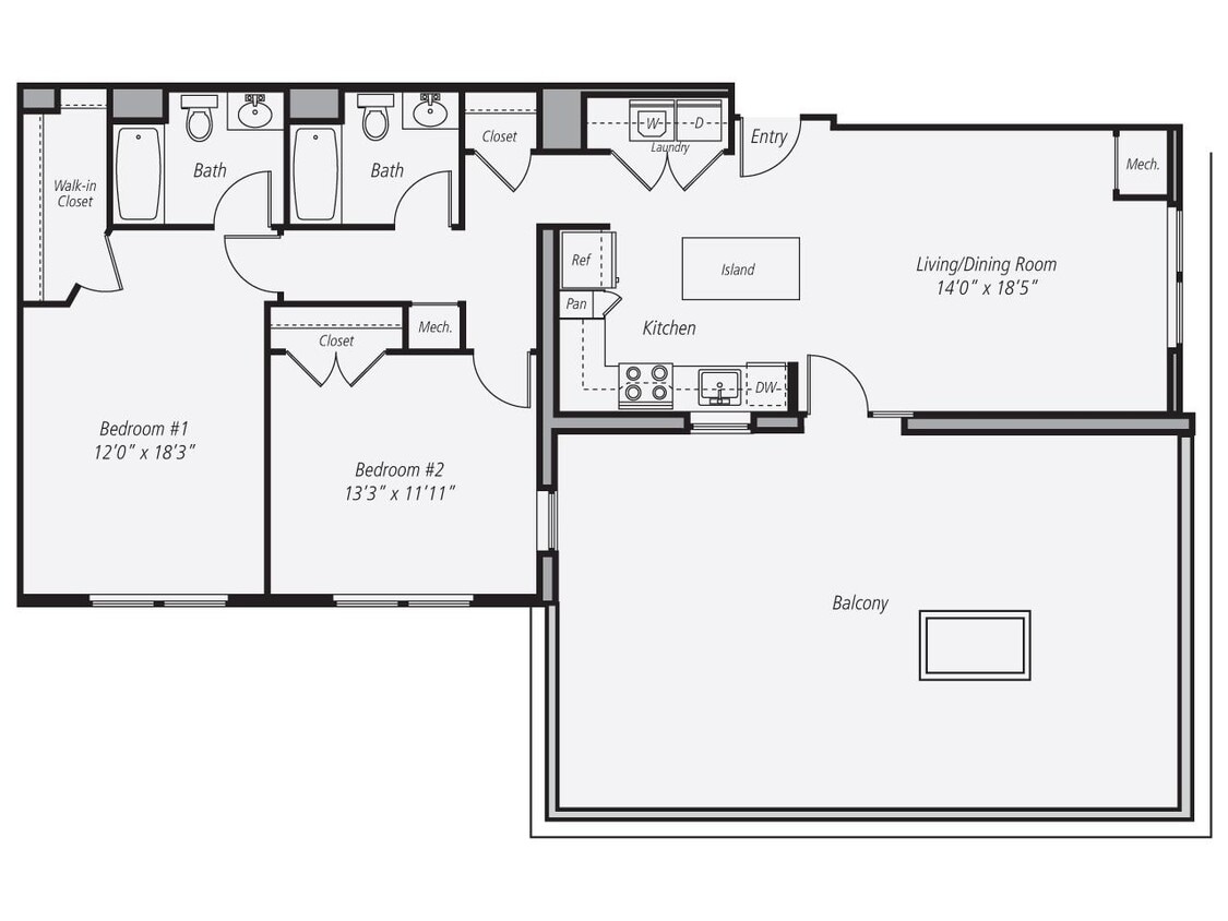 Floor Plan - B3P-1086