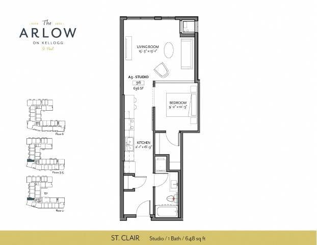 Floor Plan - St. Clair