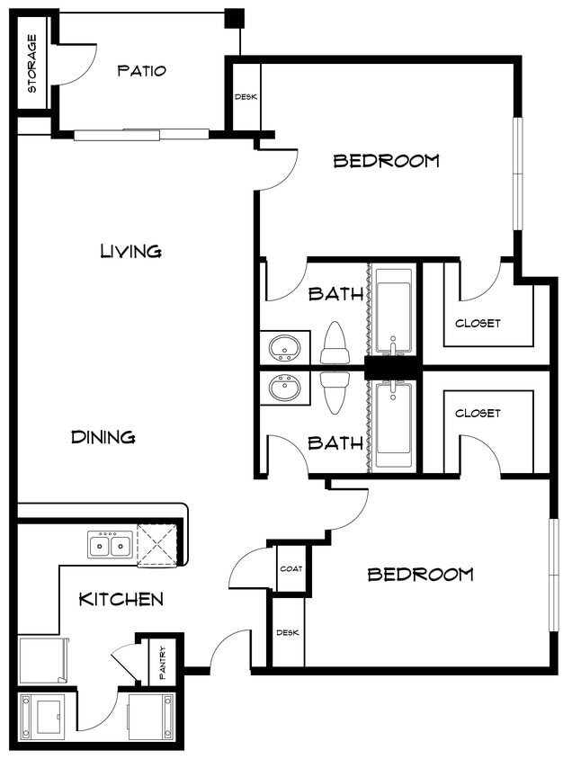 Floor Plan - The Marina