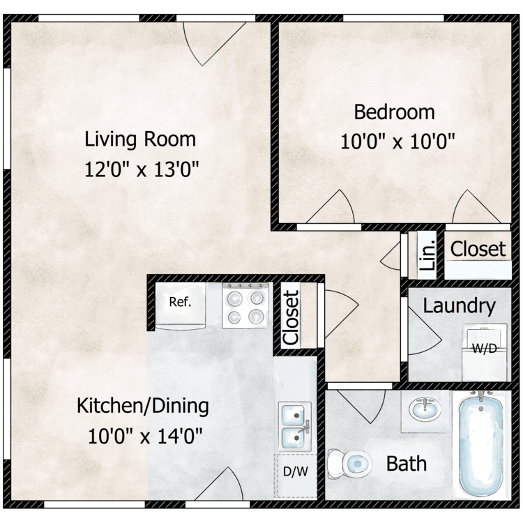 1x1x_974300.png - 1 Bed 1 Bath