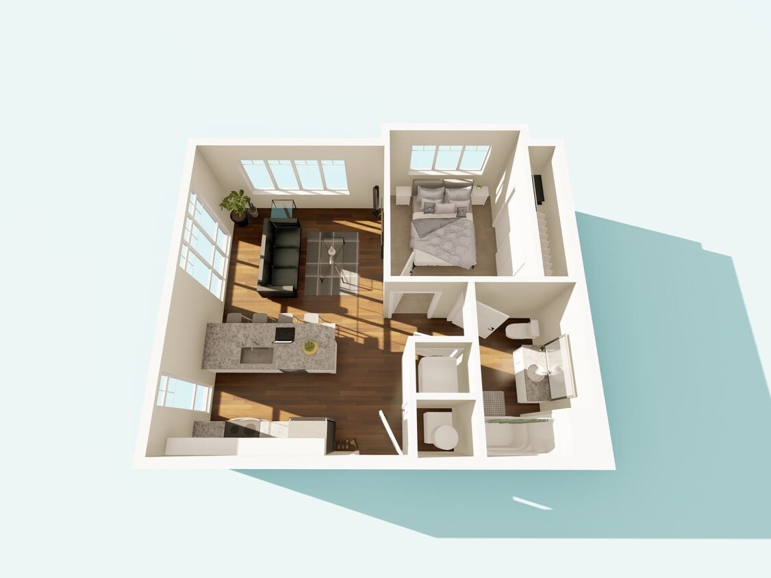 Floor Plan - 314 S State St. - The Urban View